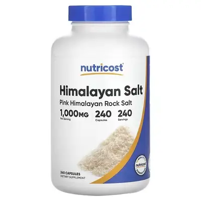 Nutricost Pink Himalayan Salt 1000mg Capsules